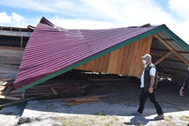 Ratusan bangunan rusak diterjang puting beliung