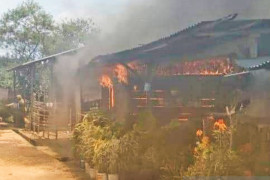 Kebakaran hanguskan satu rumah di Bener Meriah