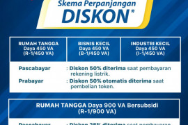 Diskon listrik diberikan secara otomatis tanpa harus akses website PLN