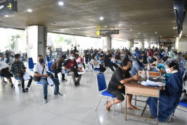 Puspenerbal bantu percepat vaksinasi warga maritim di Sidoarjo