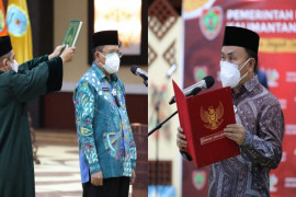 Gubernur melantik Nuryakin sebagai Penjabat Sekda Kalteng