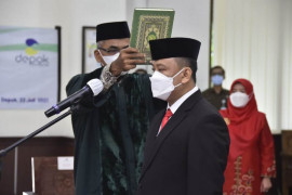 Supian Suri resmi jabat Sekda Kota Depok