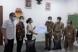 BPJAMSOSTEK Cabang Tabanan bayarkan klaim jaminan kematian anggota TRC BPBD