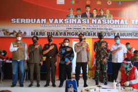 Serbuan vaksinasi tahap dua di Enrekang diharapkan akan membludak