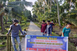 49 warganya COVID-19, satu desa di Bengkalis di-PPKM