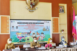 Momentun Hari Anak, Wali Kota Ingatkan Anak-Anak Kendari Terus Gali Potensi Diri