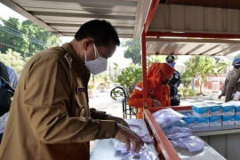 Pemkot Madiun  sediakan gerai masker gratis bagi warga