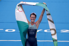 Rajai triatlon, Duffy hadiahi Bermuda dengan emas pertama Olimpiade