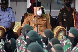 Bupati Shabela harap prajurit yang bertugas ke Papua mengemban tugas penuh tanggungjawab