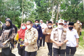 Menko PMK Monev penyaluran Bansos PKH dan BLT DD di Kaltim