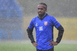 Boaz Solossa mulai latihan bersama Borneo FC