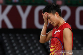 Kento Momota tak ambil pusing soal persaingan di tunggal putra IBF 2021