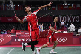 Ganda putra Indonesia Mohammad Ahsan/Hendra Setiawan menuju semifinal Page 1 Small