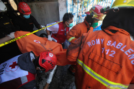 Kebakaran di Perumahan Dosen ITS