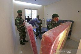 TNI siapkan ruang isolasi terpusat