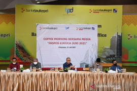 PT Bank Riau Kepri bukukan laba Rp262 miliar, lebih 100 persen