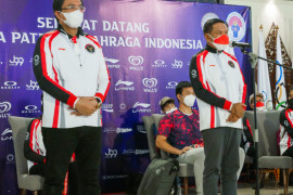 PBSI sambut kepulangan  kloter pertama timnas bulu tangkis dari Tokyo