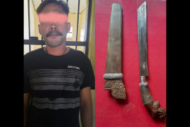Apes! sepeda motor curian mogok, pencuri ditangkap warga Praya