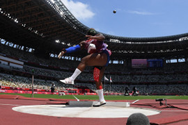 IOC selidiki sikap  yang digunakan atlet AS Saunders di podium