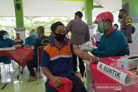 697 napi Lapas Kelas II A Purwokerto divaksin