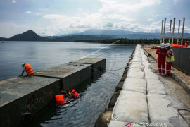 Progres pembangunan arena cabor dayung PON XX Papua 97 persen