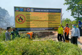 Polres Kubu Raya siagakan 60 personel antisipasi kebakaran hutan dan lahan