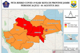 Jumlah pasien COVID-19 meninggal di Jambi dekati 500 kasus