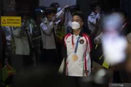 Medali perunggu Olimpiade Tokyo jadi motivasi Ginting raih gelar lain