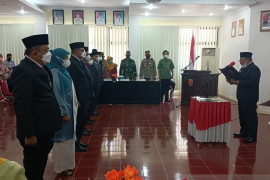 Bupati Agam lantik tujuh pejabat eselon IIB