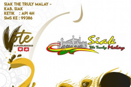 Brand Wisata "Siak the Trully Malay" sementara peringkat II Anugerah Pariwisata Indonesia