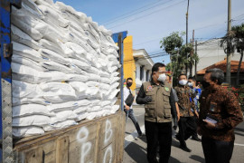 Pemkot Madiun salurkan bantuan 35 ton beras PPKM tahap kedua