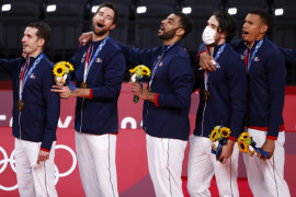 Emas bola voli putra Olimpiade Tokyo 2020 jadi milik Prancis