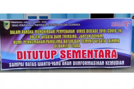 Level 4, objek wisata Barito Utara ditutup sementara