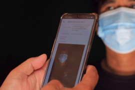 Aparat kecamatan data penerima bansos "Tangerang Peduli Sesama"