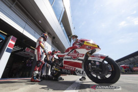 Tim balap Indonesia ubah setelan motor di Moto2 Styria