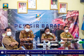 Sekda Pesisir Barat ikuti coaching penilaian mandiri penerapan sistem merit