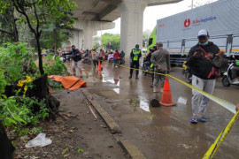 Keluarga bawa jenazah terbungkus kardus di Cakung ke Pemalang