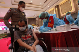 Polda Jatim gelar vaksinasi menyasar 5.000 penyandang disabilitas dan ODGJ