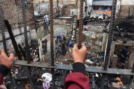 Kebakaran di Grogol Petamburan akibatkan satu warga alami luka bakar