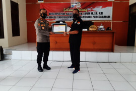Pilkada 2020 kondusif Polres Balangan diganjar penghargaan dari DPRD Kalsel