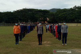 Pemkot Padangsidimpuan seleksi calon Paskibra HUT ke-76  RI  di tengah pandemi corona