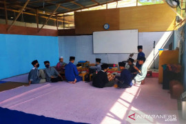 Ponpes di Kaltim  satukan ruang kelas dengan tempat tidur