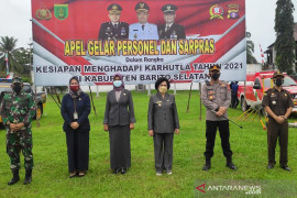 Wabup Barsel beri beberapa penekanan terkait penanggulangan Karhutla