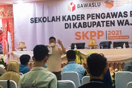 Bawaslu Sulsel dorong siswa SKKP berperan aktif tingkatkan partisipasi pemilih