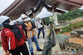 Progres pembangunan Bendungan Ladongi mencapai 94 persen
