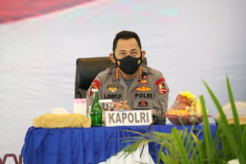 Rapat Bersama Forkompimda Babel, Kapolri Ingin Pos Penyekatan Kabupaten dan Kota Dioptimalkan