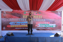 Vaksinasi Presisi Merdeka digelar di Gili Matra
