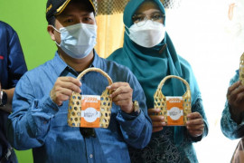 Bupati Sambas dukung PKK Tempapan kembangkan produk hilir nanas