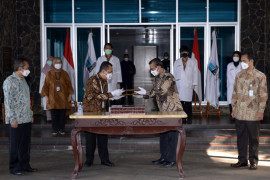 Naskah asli Teks Proklamasi kembali dihadirkan dalam Detik Proklamasi di Istana Merdeka