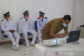 Pelantikan kepala desa secara virtual